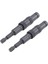2 Paket Çeviren Bit Uç Tutucu Manyetik Vidalı Matkap Uç 1/4inch Altı Shank Hızlı Değişim Kilitleme Bit Tutucu (Siyah) (Yurt Dışından) 2