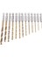 13PC Hss Titanyum Kaplamalı Matkap Bit Seti 1/4inch Hex Shank &amp 45PCS Bakır Tel Fırça Tekerlek Zımparalama Aksesuarları (Yurt Dışından) 5