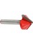 3x Cnc Gravür V Groove Bit 3D Bit Yönlendirici Oyma Kesici Aracı 90 Derece 6MMX22MM (Yurt Dışından) 2
