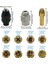 Dremel Için Drill Chuck Collet Seti 11 Pcs Değiştirme 4485 Pirinç Hızlı Değişim Matkap Somun Alet Seti (1/32INCH Ila 1/8inch) (Yurt Dışından) 5
