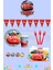 Cars-Arabalar Temalı 8 Kişilik Mini Doğum Günü Parti Seti 1