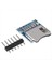 20PCS Micro-Sd Mini Depolama Genişleme Kartı Mini Micro-Sd Tf Kart Bellek Kalkanı Modülü Pimleri Arduino Için (Yurt Dışından) 2