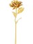 Auelife 24K Altın Gül Uzun Kök Altın Folyo Yapay Gül Çiçek Ma Için (Yurt Dışından) 1