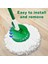 Libman Tornado Spin Mop Mop Mocrıber Spın Pom Yeniden Yedek Yıkama Yıkama Mop Bizim (Yurt Dışından) 5