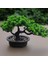 Esinti Yapay Bonsai Ağacı Sahte Bitki Saksı Dekorasyonu Yapay Houseplant (Yurt Dışından) 2