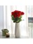 12 Adet Yapay Gül Kırmızı (Yurt Dışından) 4