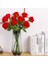 10 Adet Yapay Gül Buketi (Kırmızı - Çiçek Açan Güller) (Yurt Dışından) 2