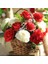 10 Adet Yapay Gül Buketi (Kırmızı - Çiçek Açan Güller) (Yurt Dışından) 4