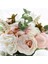 Esinti Nedime Düğün Buketi Yapay Ipek Güller ve Şakayıklar Vintage (Yurt Dışından) 3
