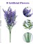 9 Dal Yapay Lavanta Mor Çiçek Yapay Bitkiler (Yurt Dışından) 2