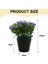 Esinti Parçası Sahte Çiçek Çim Topu Saksıda Yaratıcı Küçük Süsler Bonsai K (Yurt Dışından) 2