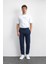 Lacivert Regular Fit Jogger Pantolon 2