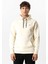 Bej Regular Fit Pamuklu Kapüşonlu Sweatshirt 1
