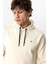 Bej Regular Fit Pamuklu Kapüşonlu Sweatshirt 2
