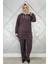 Kadın Çıt Çıt Detaylı Tesettür Takım 3