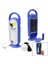 3IN1SOLAR - Pilli - USB Şarjlı - Fener Işıldak Powerbank LED - Cob - Seyyar Ampul (5148) 1