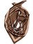 Nil Scarf Brown/ecru 70*70 cm Fular Eşarp 2