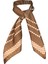 Nil Scarf Brown/ecru 70*70 cm Fular Eşarp 3