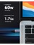 USB-C 60W 3A QC PD 90 Derece Örgülü Hızlı Şarj Kalosu, 1 Metre, Siyah, 50123 9