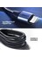 USB-C - Lightning 3A PD MFi Sertifikalı Örgülü Hızlı Şarj Kablosu, 2 m, Siyah, 60761 5