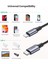 USB-C - Lightning 3A PD MFi Sertifikalı Örgülü Hızlı Şarj Kablosu, 2 m, Siyah, 60761 11