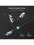 USB-C 100W 5A QC PD Örgülü Hızlı Şarj Kablosu, 1 m, Siyah, 70427 9