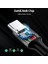 USB-C 100W 5A QC PD Örgülü Hızlı Şarj Kablosu, 2 m, Siyah, 70429 10