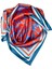 Nil Scarf Red/blue 70*70 cm Fular Eşarp 2