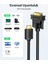 HDMI to DVI 1080P Çift Yönlü Görüntü Aktarma Kablosu, 3 Metre, 10136 6