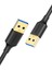 USB-A 3.0 Data Kablosu 1 Metre, Siyah, 10370 4