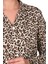 Lizbon Kumaş Leopar Desenli Içi Şardonlu Önden Düğmeli Kadın Pijama Takımı 2