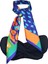 Nil Scarf Turquaz Eyes 70*70 cm Fular Eşarp 2