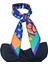 Nil Scarf Turquaz Eyes 70*70 cm Fular Eşarp 3
