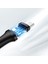 USB-C to USB-A 3A QC Hızlı Şarj Kablosu, 0,25 Metre, Siyah, 60114 5