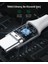 Örgülü USB Type-C Şarj ve Data Kablosu, 50 cm, 60130 10