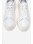 Gueno Beyaz Cilt Deri Kadın Spor Ayakkabı 3