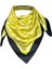 Scarf Yellow-Black Fular 70*70 cm 2