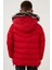 Mont Erkek Çocuk Kırmızı Düz Midi Mont 5763028 Uzun Kol Özellikli 7
