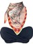 Scarf Ecru-Kedi Fular 70*70 cm 1