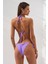 Üçgen Doldulu Brazilian Bikini Mor 231223 6