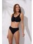 Toparlayıcı Balenli Bikini Takım 241253 Siyah 3