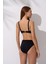 Toparlayıcı Balenli Bikini Takım 241253 Siyah 4