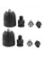 2pcs 0 8-10MM Hassas Anahtarsız Matkap Dönüştürücü 3/8inch- 24 Anf Iş Parçacığı Hex Shank Socket ile Hızlı Değişiklik Adaptörü (Yurt Dışından) 1