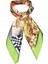 Nil Scarf Green Figür 70*70 cm Fular Eşarp 3