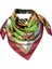 Nil Scarf Bordo/figür 70*70 cm Fular Eşarp 4