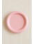 Seramik Küçük Boy Parlak Pembe Donut Tatlı Tabağı 2