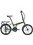20 Flexi 121 350H 21V Vfren Katlanır Bisiklet Haki Siyah 1