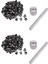 2set ARAÇLARI+200 Pcs Rıvets Gümüş Pirinç Çivilerle Tırnak Montaj Araçları (Yurt Dışından) 1