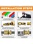 180PCS Sıkıştırma Bağlantı Noktaları Çiftlik Kiti- (1/4in 3/8in 5/16IN 1/2in) Pirinç Sıkıştırma Kılıfı Ek ve Fındık (Yurt Dışından) 5