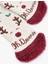 Tüy Detaylı Soket Havlu Yılbaşı Çorabı 3
